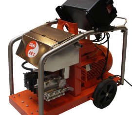 واترجت های الکتریکی (برقی) ضد انفجار ATEX 500 بار فشارقوی جهت شستشونظافت صنعتی با آب مدل CEX-20 ساخت دن جت دانمارک